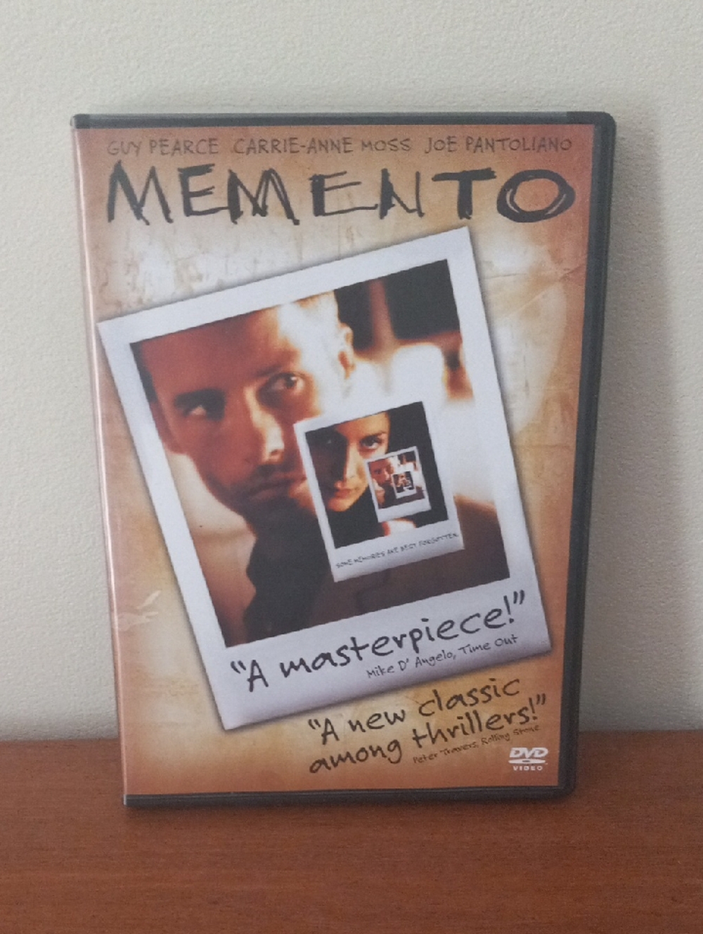 Memento DVD Guy Pearce, Carrie-Anne Moss